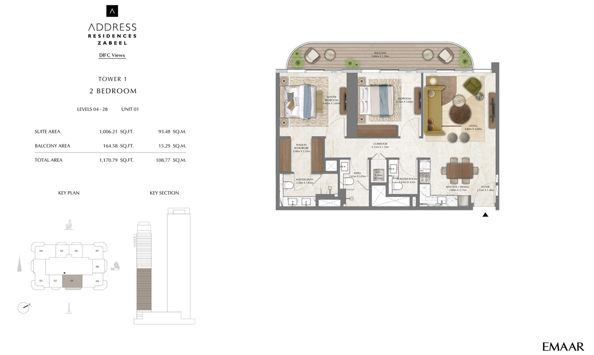 2 Bedroom
